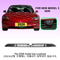 Anti-Insect Net Radiator Grille Guard for Tesla 2026 New Model 3 Highland Front Intake Mesh Filter with Camera Cutout Compatible