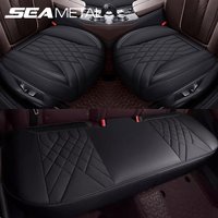 SEAMETAL Luxury Car Seat Cover Full-Wrapped Seat Cushion Wear-Resistant Anti Scratch Auto Seat Protector Universal for Sedan Suv image 4