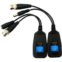 1CH Passive BNC HD-CVI/TVI/AHD Power And Video Balun CCTV Camera Video Balun with Power Connector for Security Surveillance