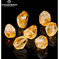 1 Pc Natural Golden Quartz Citrine Irregular Shape Bead Random Size For Jewelry Making Diy Necklace Bracelet Earrings Accessory