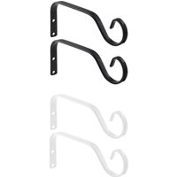2x Plant Hangers Metal Hanging Plant Brackets Hook Plant Hooks for Flower Baskets Bird Feeders Flower Pot Indoor Planters