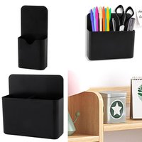 Magnetic Pen Holder Magnetic Cup Locker Organizer Fridge Pen Holder With Strong Magnets Dry Erase Marker Storage Holder