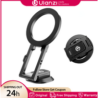 Ulanzi MA50 Uka Foldable Magnetic Phone Holder for Iphone 16 15 14 13 Tripod Mount Magsafe Phone Mount 270° Adjustable 1/4 Screw