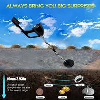MD-4030 Underground Metal Detector Popular Gold Treasure Hunter Finder Batteries Not Included