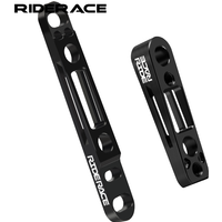 AliExpress riderace RIDERACE Road Bike Disc Brake Flat Mount Adapter CNC Ultralight For Bicycle Front 140mm/160mm Rear 160mm Brake Rotor Adapter