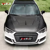 For Audi A3 S3 RS3 8V 2012-2020 Hood Carbon Fiber mudguard Car Engine Bonnet Hoods!