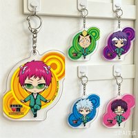 Anime The Disastrous Life of Saiki K. 6cm Series of characters Acrylic Pendant Keychains FACTORY Birthday gift Lovely Products