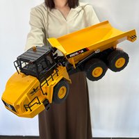 1/18 Rc Truck Dumper Huina 1553 Excavator Crawler 9Ch 2.4G Radio Controlled Car Electric Vehicle Tractor Model Toys for Boy Gift