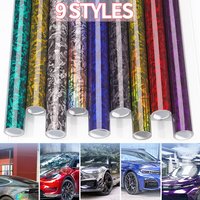 300cm*50/30cm High Glossy Black Gold Silver Red Forged Carbon Fiber Vinyl Wrap Film on the Hood Adhesive Vinyl for Car Stickers