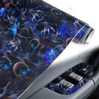 Skateboard Wrapping Film Ghost Wrap Vinyl Car Supplies Car Bodies Motorcycles Off-road Vehicle Graffiti Motorcycle Skull Bicycle