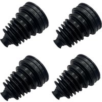 4PCS Black Universal Silicone CV Constant-velocity Dust Cover Joint Boot Drive Shaft Universal Strong Elasticity Cars Tools
