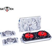 Simulation Plastic Heat Dissipation Fan Decorative for 1/8 1/10 RC Crawler Car Traxxas TRX4 TRX6 Axial SCX10 DIY Accessories