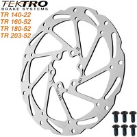 TEKTRO Disc Brake Pads 140 160 180 203mm Bicycle Hydraulic Disc Brake Rotors For MTB Road Folding Cycling Bike Brake Accessories