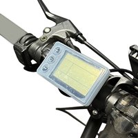 S866 LCD Silicone Protective Cover Rainproof Anti Scratch Electric Bicycle Code Dust Cover Transparent Display Screen