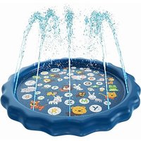 Children's Play Water Sprinkler Pad Summer Outdoor Lawn Game Fountain Pad Sprinkler Pad