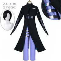 Alien Stage Ivan Till Cosplay Costume Jacquard Fabric Anime Chinese Style Uniform Halloween Costumes for Women Game image 4