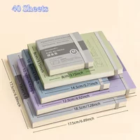 Tearable Drawing Notebook,Mini Sketchbooks Travel Journal Pocket Hardcover Paint Writing Notebook Blank Diary Memo Planner