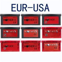 Mother Series GBA Game Cartridge 32 Bit Video Game Console Card Mother 1 2 3 USA/EUR/ESP/FRA Version Gray Red Shell for GBA NDS image 4