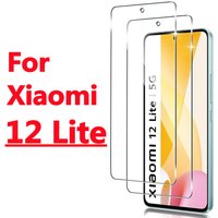 Screen Protector for Xiaomi 12 Lite Tempered Glass 9H Transparent Clear Anti Scratch Protective Film