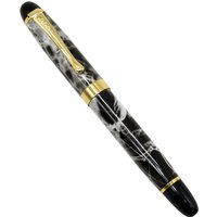 High Quality Classical Fountain Dazzle Blue High-grade Business Pen Metal Vintage Signature Fountain Pen School Supplies