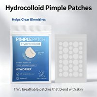 36Pcs Hydrocolloid Acne Patches 2 Sizes With Salicylic Acid Invisible Fast Absorb Soothe Skin Facial Care Stickers