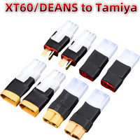 TAMIYA MPX Mini Tamiya Adapter Male Female to XT60/T Plug Battery Conversion Deans Connector For RC Model FPV Lipo Battery ESC