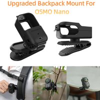 Upgraded Backpack Clip Holder For DJI Osmo Nano 360 Rotation Clip Mount for DJI OSMO NANO Action Camera Accessories