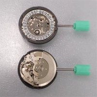 (MEOF) Mouvement NH05 NH05B, mouvement de montre mécanique automatique à haute précision avec calendrier à 3 chiffres et réglage de la date