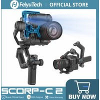 FeiyuTech SCORP-C 2 Gimbal Camera Stabilizer for DSLR&Mirrorless 3.5kg Payload, AI Tracking, Native Vertical Shooting SCORP C2