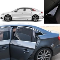 For Audi A3 S3 8V Sedan 2013-2018 2019 2020 Magnetic Car Sunshade Front Windshield Frame Curtain Rear Side Window Sun Shades
