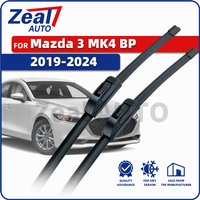 LHD Front Wiper Blades For Mazda 3 MK4 BP 2019-2024 2020 2021 2022 2023 Windshield Window Rain Brushes Refill Accessories 26"17"