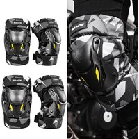 AliExpress Tcare 1 Pair Electric Bike Motorcycle Motocross Racing Knee Elbow Guards Pads Braces Protective Gear Black