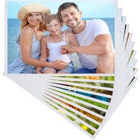 4x6 In White /Black Magnetic Picture Frame, 5 Pack Magnetic Frame Reusable, Magnetic Photo Frames for Refrigerator 11x16cm