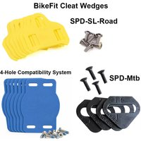 Bike Fitting Cleat Wedges for Shimano Road SPD-SL & MTB SPD ATAC SpeedPlay Crank Bros Cleats 8 pcs/Pack Bike Fitting