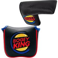 Funny Bogey King Golf Putter Covers , Golf Mallet Blade Putter Cover Blade Putter Cover Putter Headcover For Golf Lovers