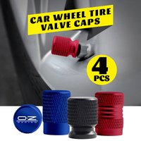 For OZ O.Z Racing Logo Alpha Romeo Fiat abarth JEEP Ford Volvo Car Valve Caps Wheel Tires Air Tyre Stem Protective Cover