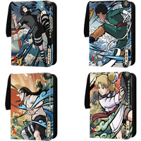 Anime NARUTO 400pcs/900pcs Card Album Book Collection Card Zipper Game Cards Sasuke Sakura Kakashi Binder Holder kids toy Gift