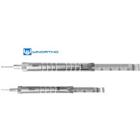 Depth Gauge 30/40/50/60/90mm vetereinary orthopedic instruments implants bone screws plates pet animals tools locking plate