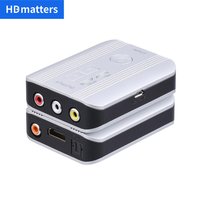 HDMI to AV converter with toslink audio HDMI2AV HDMI to composite AV cable RCA converter adapter for PS5 PS4 TV box Xbox to RCA
