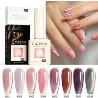CANNI Cat Eye Gel Nail Polish and Glitter Gel 9ml HEMA TPO FREE High Gloss Quality Soak Off UV Gel Art Manicure Salon DIY Home