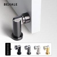 Thickened Stainless Steel Strong Magnetic Door Suction Bedroom Door Stop Collision Resistance Strong Magnetic Wall Suction