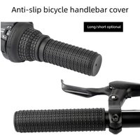 AliExpress NONE 1Pair Bicycle Grips Non-slip Rubber Grips Mountain Handlebars Gloves Long and Short Cycling Equipment Bicycle Turn Handle Grips