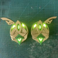 Game Genshin Impact Alhaitham Cosplay Accessories Luminous Headset Novelty Sumeru Project Alhaitham Role-playing Your headphones