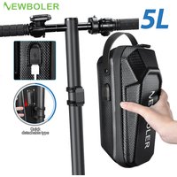 NEWBOLER Electric Scooter Front Bag Handle With USB Port Waterproof Quick Release 3L/5L EVA Large Capacity Universal Scooter