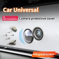2/4PCS Car Camera Lens Protector Advanced Scratch Universal Car Camera Lens Guards Waterproof Dustproof Protection Accessories