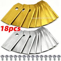 Extended Robot Mower Blades Stainless Steel Grass Trimmer Replacement Blade for Robotic Lawn Mower Garden Lawnmower Tools
