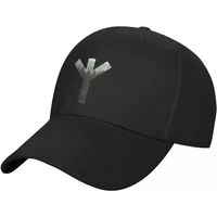 Algiz Forest Rune Symbol Baseball Cap Hat Beach birthday Big Size Hat funny hat Designer Man Women's