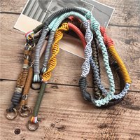 Smartphone Shoulder Strap Handmade Crossbody Phone Strap Heavy Metal Keyring Lanyard Luxury Cell Accessories Premium Chain