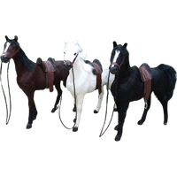 1/6 Scale Mount Horse War Horse Soldier Model with Saddle for 12″ Action Figure gift For collection enthusiasts