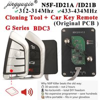 BDC3 ID21A/ID21B Car Remote Key +Clone Programming Tool For BMW All G Series G11 G20 G30 G31 G32 313/434MHz ID49 Original PCB